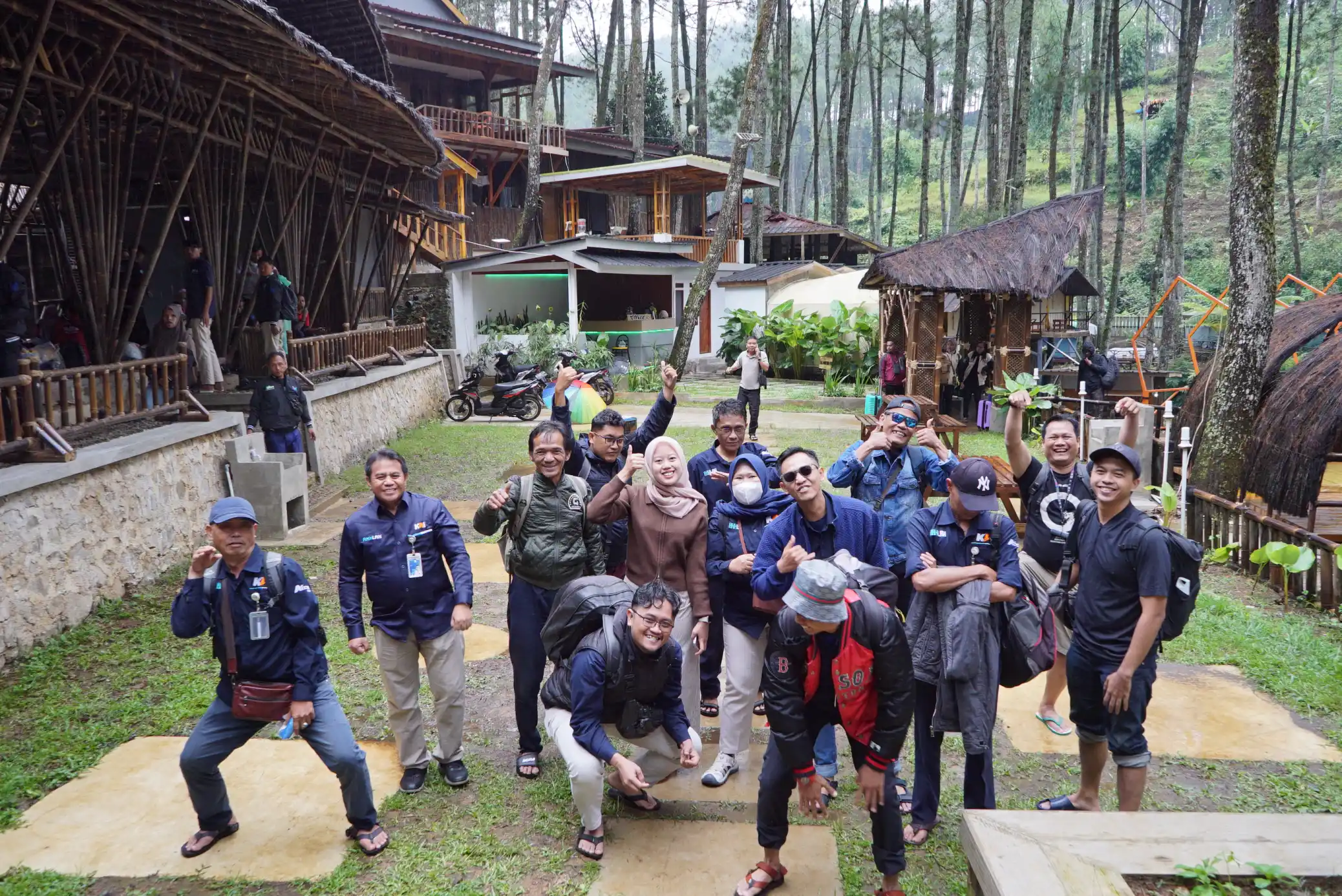 Suasana Rapat Evaluasi Kerja UFP PT KAI di Pangalengan